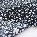Fabrics de tricot de chaîne imprimé de haute qualité de haute qualité Populaire Impression numérique personnalisée Impression sur tissu pour robes